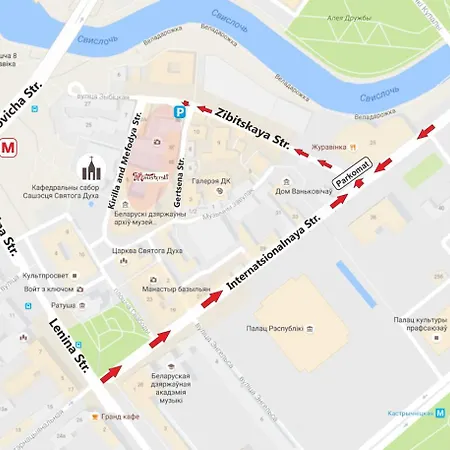 Отель Monastyrski Centre